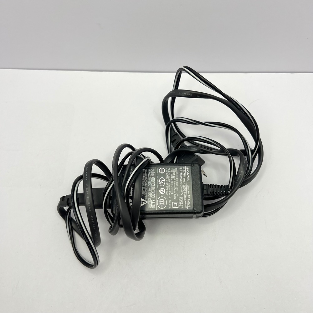 Genuine Sony Handycam AC Adapter Power Supply AC-L200B Charger Cord Camcorder